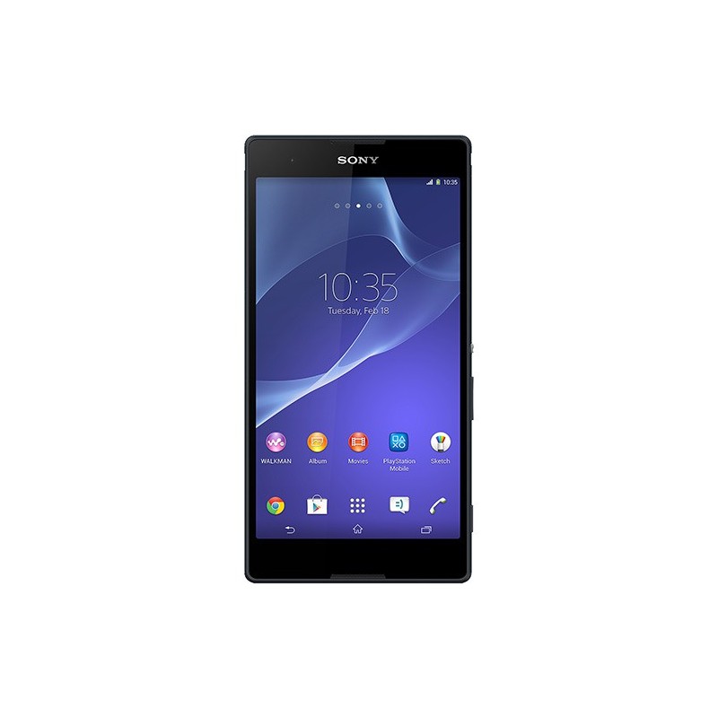 Smartphone Dual Chip Sony Xperia T2 Ultra Desbloqueado Preto Android 4.3 3G 12.1MP 8GB GPS