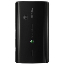 Celular Sony Ericsson Xperia X8 Preto Android 2.1 Câmera 3.2MP Wi-Fi 3G FM Bluetooth Touchscreen Cartão de 2GB