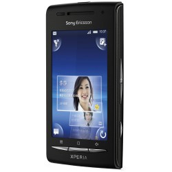 Celular Sony Ericsson Xperia X8 Preto Android 2.1 Câmera 3.2MP Wi-Fi 3G FM Bluetooth Touchscreen Cartão de 2GB