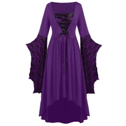 Fantasia Vestido Roxo...