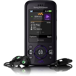 Sony Ericsson W395 Dusky Grey c/ Câmera 2.0MP Filmadora MP3 Player Rádio FM Bluetooth