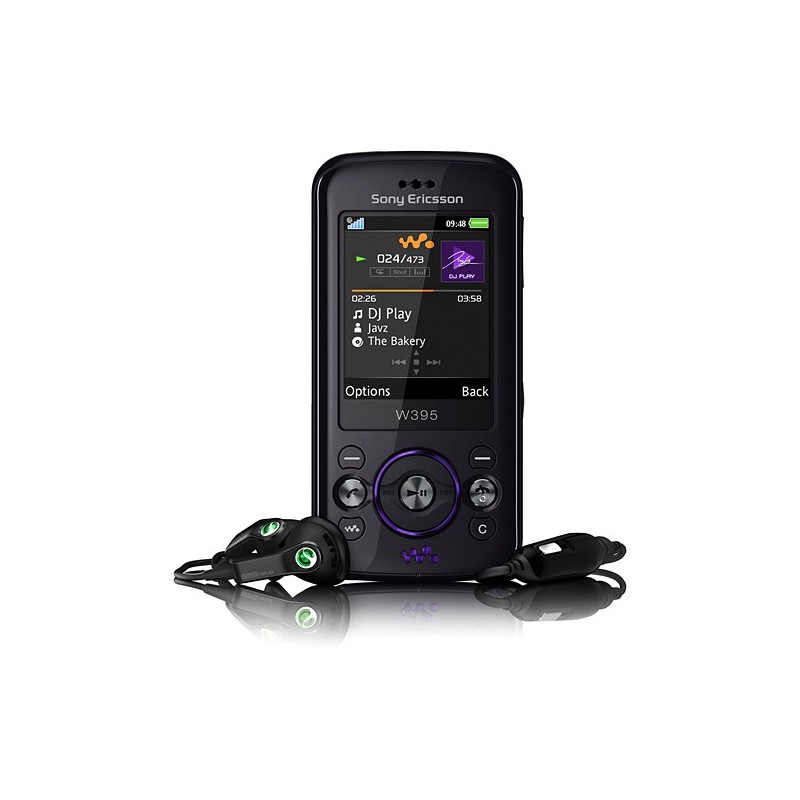 Sony Ericsson W395 Dusky Grey c/ Câmera 2.0MP Filmadora MP3 Player Rádio FM Bluetooth