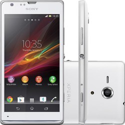Smartphone Sony Xperia SP Branco Android 4.1 4G Câmera 8MP Memória Interna 8GB GPS NFC