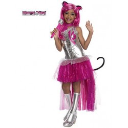 Fantasia Intantil Meninas Monster High Luxo Catty Noir