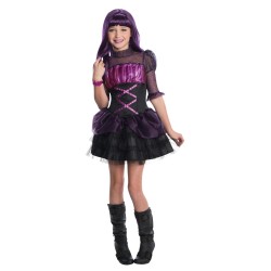 Fantasia Intantil Meninas Monster High Luxo Elissabat