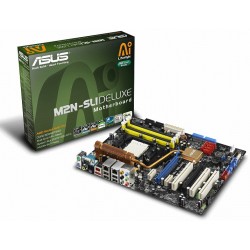 Placa-Mãe Asus M2N-SLI Deluxe AM2 Memória DDR2