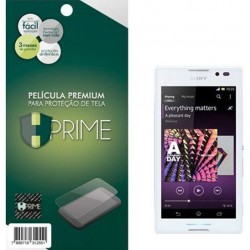 Película Protetora de Tela HPrime Premium para Sony Xperia C Transparente