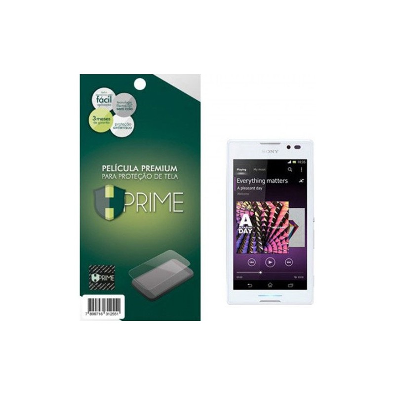 Película Protetora de Tela HPrime Premium para Sony Xperia C Transparente