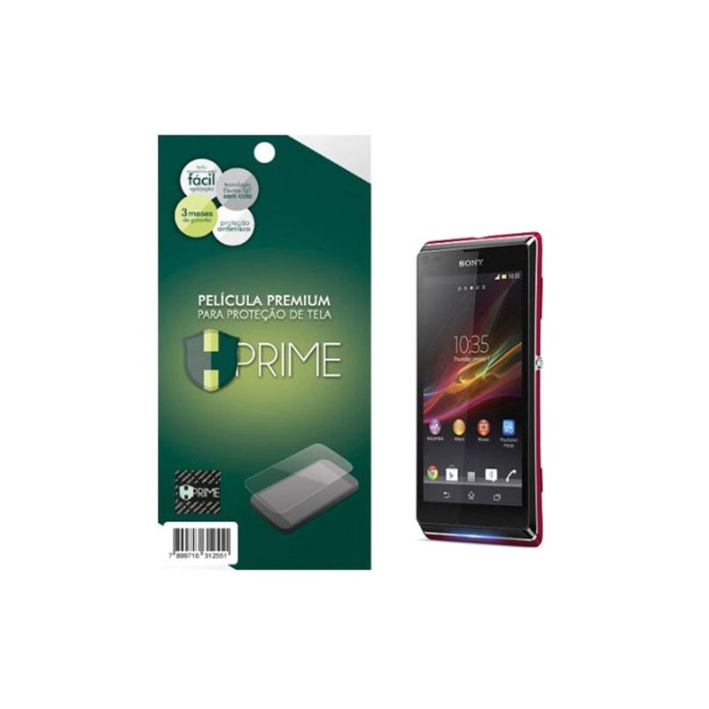 Película Protetora de Tela HPrime Premium para Sony Xperia L Fosca