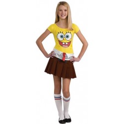 Fantasia Infantil Bob Esponja Festa Halloween Crianças