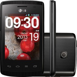 Smartphone LG Optimus L1 II Dual Chip Preto Android 4.1 Câmera 2MP 3G Wi-Fi 4GB